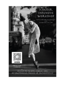 Montana Dalton featured dancer for Back to School Intensive Workshop advertisement with SaltmarshDANCE